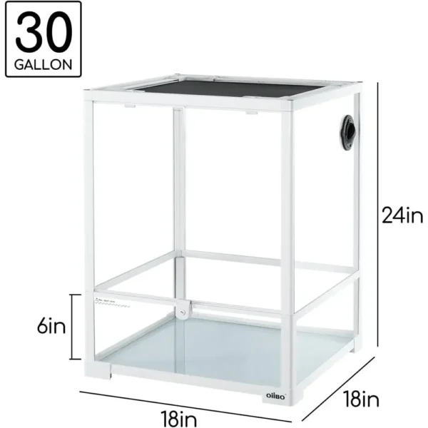 30 Gallon Glass Terrarium